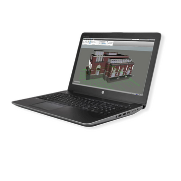 HP Mobile Worstation ZBook 15 G3 15.6 inches FHD Laptop, Core i7-6700HQ 2.6GHz, 16GB RAM, 512GB Solid State Drive, Windows 10 Pro 64bit.